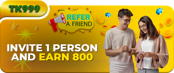 Invite 1 person and earn 800